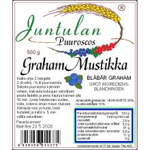 Graham-mustikka puuroseos 500 g