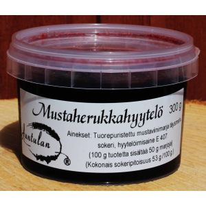 MUSTAVIINIMARJA HYYTELÖ 300g