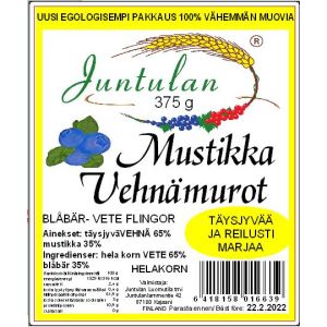 Mustikka - Vehnämurot  375 g